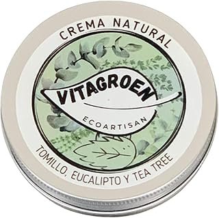 Crema Natural de Tomillo Eucalipto y Tea Tree Respiratoria 100 g