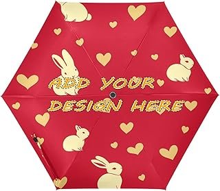 Paraguas artesanal UV 50+ Bunny Valentines adorable