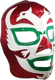 Máscara Dos Caras de lucha libre mexicana artesanal para adulto