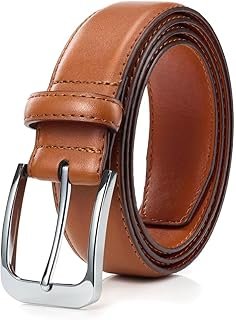 Cinturón artesanal de piel auténtica para trabajo y uso diario