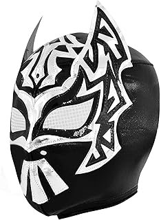 Máscaras de luchador mexicano artesanales para adulto