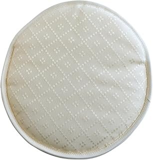 Tortillero térmico artesanal de tela beige mantiene calor 1 hora