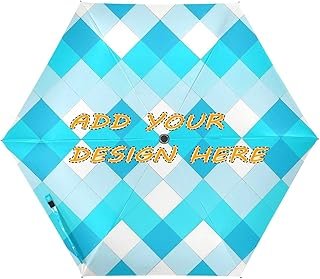 Paraguas artesanal UV 50+ diseño geométrico resistente