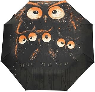 Paraguas artesanal plegable con diseño de unicornios personalizable