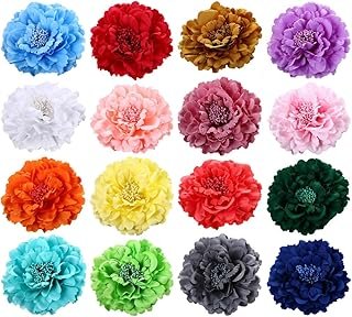 Broches Florales Artesanales para Novia Estilo Flamenco