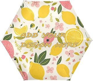 Paraguas artesanal UV 50+ frutas retro automático