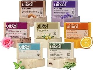 Kit de jabones artesanales aromaterapia naturales y veganos