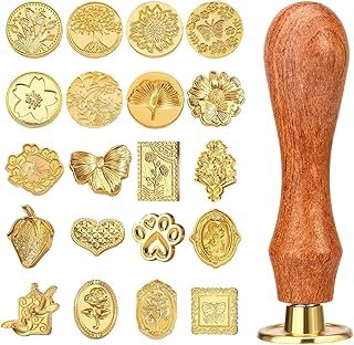 Kit artesanal de sellos de cera para bodas y eventos