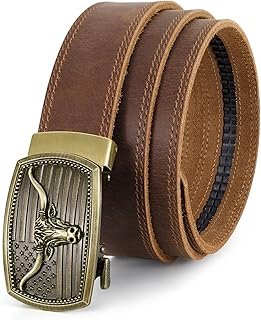 Cinturón de vestir artesanal en piel italiana grano completo