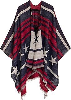 Poncho estola artesanal elegante para todas las estaciones