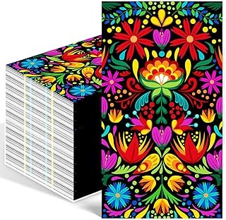 Servilletas mexicanas mandala artesanales para eventos especiales