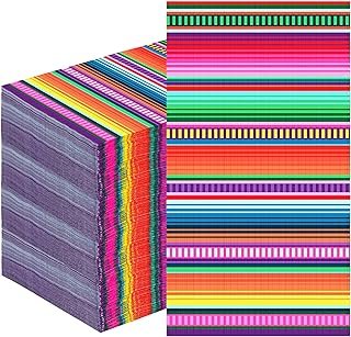 Servilletas mexicanas desechables artesanales para fiestas temáticas