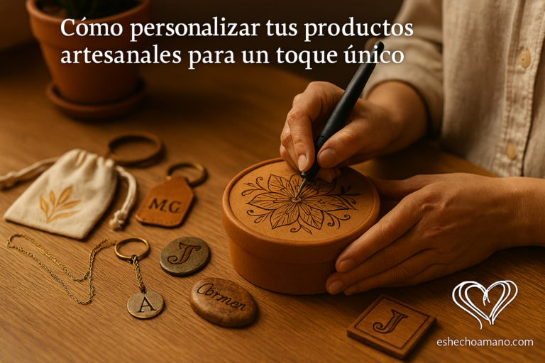 Lee más sobre el artículo Cómo personalizar tus productos artesanales para un toque único
