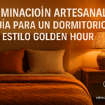 Lee más sobre el artículo Iluminación artesanal: Guía para un dormitorio estilo Golden Hour