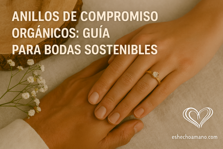 Lee más sobre el artículo Anillos de compromiso orgánicos: La tendencia consciente que conquista las bodas