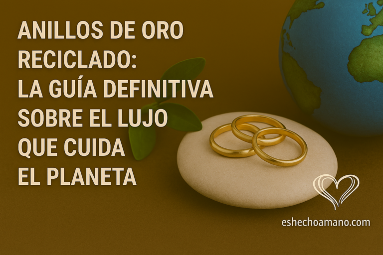 Lee más sobre el artículo Anillos de oro reciclado: La guía definitiva sobre el lujo que cuida el planeta