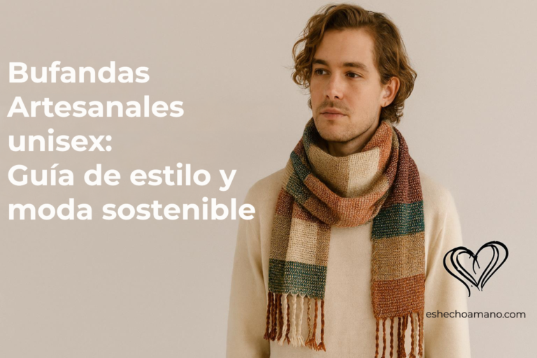 Lee más sobre el artículo Bufandas artesanales unisex: El accesorio atemporal que eleva cualquier armario (y puedes compartir)